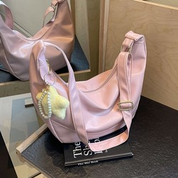 88VIP：CARTELO 卡帝乐鳄鱼 大容量包包女春夏2024新款高级质感简约百搭单肩斜挎包时尚饺子包