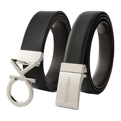卡尔文&middot;克莱恩 Calvin Klein 礼盒CK皮带男士商务双头高档腰带裤带潮