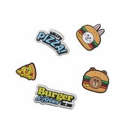 crocs 卡骆驰 智必星鞋花配饰 Line Friends五件套