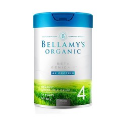 BELLAMY\'S 贝拉米 A2系列 白金版 有机儿童奶粉 澳版 4段 800g