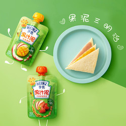 Heinz 亨氏 plus会员：Heinz 亨氏 果汁泥120g*14