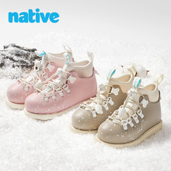 native 秋冬多巴胺可爱儿童雪地靴时尚公主宝宝靴子33200616-9301H