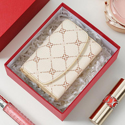 POLO 保罗 卡包女士精致时尚收纳小巧卡片包多卡位大容量卡套