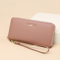 Crocodile 鳄鱼恤 送女神国潮百搭女包头层牛皮大容量多卡位女钱包真皮女士手包礼盒