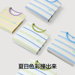 88VIP：YOUKESHU 有棵树 情侣睡衣女莫代尔凉感抗菌2024年夏季新款套装男短袖家居服