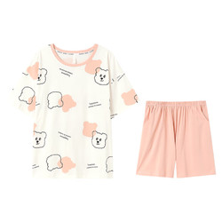 31日20点：FENTENG 芬腾 圆领蝴蝶结家居服套装 Q9FX257290094