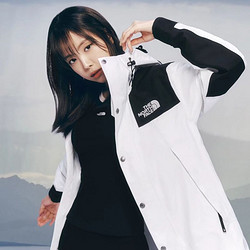 百亿补贴：THE NORTH FACE 北面 冲锋衣男女拼接防水连帽外套宽松NJ3BQ01J