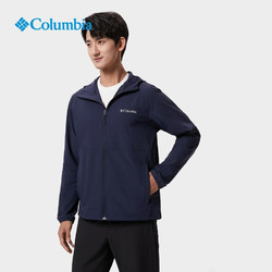 Columbia 哥伦比亚 2024春夏新品哥伦比亚户外男防泼水轻薄透气连帽休闲软壳衣XO8440