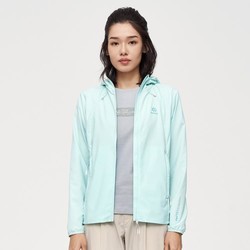 KAILAS 凯乐石 轻薄风衣女透气连帽户外风衣长袖防晒衣女款