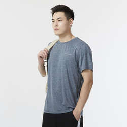 Columbia 哥伦比亚 T恤男士2024春夏季户外运动快干透气休闲圆领短袖上衣