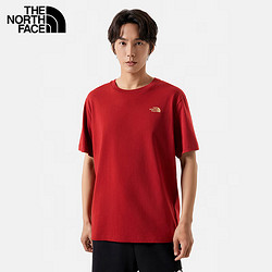 THE NORTH FACE 北面 纯棉短袖 卡通巴士印花 情侣装 三色可选