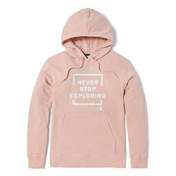 THE NORTH FACE 北面 卫衣款户外舒适连帽衫7WAL 粉红色/UBF  XXL