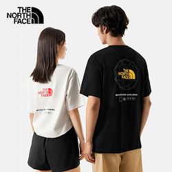 THE NORTH FACE 北面 TheNorthFace北面短袖T恤情侣款男女舒适透气户外夏季新款|8CSU