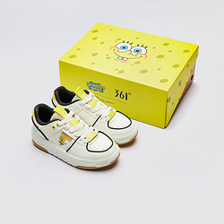 361&deg; 海绵宝宝联名昼夜板鞋361度男鞋运动鞋2024年夏季新款361度男板鞋