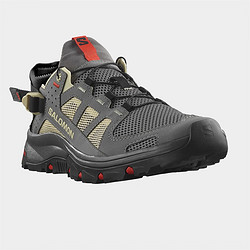 salomon 萨洛蒙 男款 户外运动休闲舒适日常透气轻便溯溪凉鞋 TECHAMPHIBIAN 5 中灰色