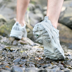 TOREAD 探路者 溯溪鞋涉水鞋户外徒步登山鞋防滑耐磨休闲雨蛙系列刘昊然同款 男-汽灰灰TFEEBM81775 42