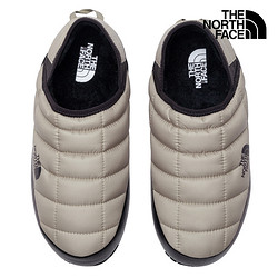 THE NORTH FACE 北面 棉鞋拖鞋男鞋2023秋冬新款户外防寒保暖休闲一脚穿抓绒营地鞋