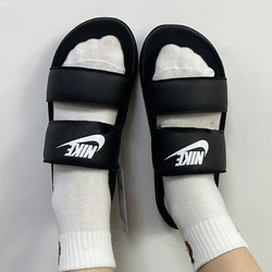 NIKE 耐克 拖鞋男鞋女鞋运动沙滩鞋双绑带轻便透气凉拖鞋休闲鞋DC0496-001