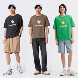 Semir 森马 男士个性短袖T恤