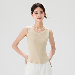 快鱼 柔软舒适无袖T恤女