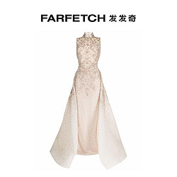 SAIID KOBEISY女士晶饰露背礼服 FARFETCH发发奇