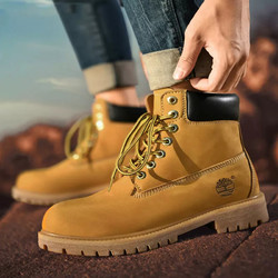 Timberland 添柏岚 高帮大黄靴户外防水女鞋 10361W