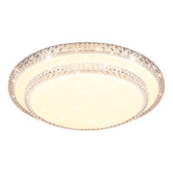 NVC Lighting 雷士照明 雷士（NVC）LED吸顶灯现代浪漫风格卧室餐厅灯饰温馨满天星双层发光调光灯具