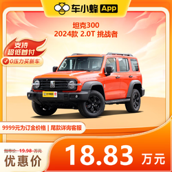 Great Wall Motors 长城汽车 坦克300 2024款 2.0T 挑战者