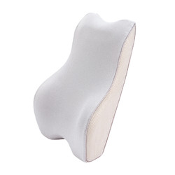 8H K5 太空记忆棉腰靠 浅灰色