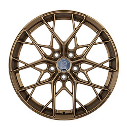 ALLOYKOKO WHEELS 适用于17英寸十代雅阁思域亚洲龙锐志天籁旋压改装轮毂 磨砂古铜