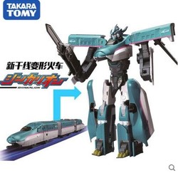 TAKARA TOMY 多美 TOMY多美卡变形机器人火车高铁列车模型E5新干线现货