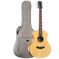 KEPMA 卡马 FS36 民谣吉他 36英寸 原木色 哑光