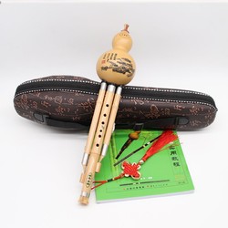 云韵 葫芦丝演奏级楠竹专业通用型民族乐器 降B调