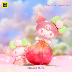 88VIP：TOP TOY TOPTOY三丽鸥元气桃桃系列盲盒库洛米帕恰狗手办可爱摆件女生礼物