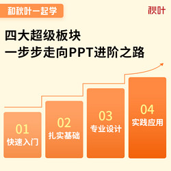 秋叶 PPT制作课件制作学习视频高级动画设计教程秋叶PPT教学培训课程