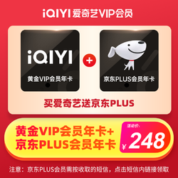 iQIYI 爱奇艺 VIP黄金年卡+京东Plus会员年卡