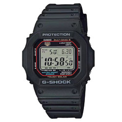CASIO 卡西欧 小红圈 G-SHOCK 经典系列 43.2毫米太阳能电波腕表 GW-M5610U-1