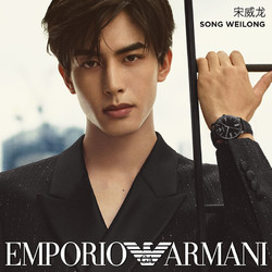 EMPORIO ARMANI 阿玛尼 宋威龙同款Armani阿玛尼手表男 经典时尚简约石英腕表AR11573