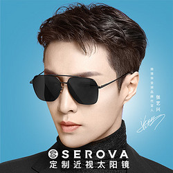 施洛华 艺兴同款 太阳墨镜 黑色