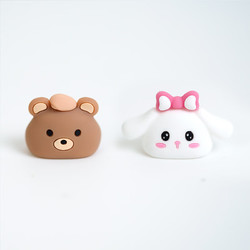 iWALK 爱沃可 胶囊充电宝萌萌兔、呆呆熊卡通头套组合