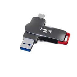 PLUS会员：FANXIANG 梵想 FF520 Type-C双口高速固态U盘 256GB