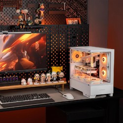 NINGMEI 宁美 十二代酷睿版 组装电脑 白色（500GB SSD、酷睿i5-12400F、GTX 1650 8G、16GB、风冷）