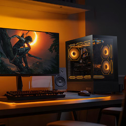 NINGMEI 宁美 电竞游戏台式电脑主机组装11代i5/1650N  分享版:i5-11400F/16G/512G/GTX1650N+80红包