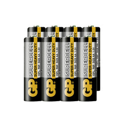 GP 超霸 AA/R6P 5号碳性电池 1.5V  4节