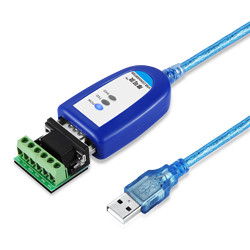 摩可灵 USB转485/422转换器通讯线模块笔记本电脑UBS串口线RS485九针9针db9转接线RS232接口RS422转接头工业级