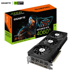 GIGABYTE 技嘉 魔鹰 GeForce RTX 4060 Ti GAMING OC 16G 显卡