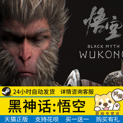 Game Science 游戏科学 Steam正版 黑神话悟空 国区礼物激活 黑神话悟空steam 含预购奖励