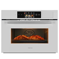 TOSHIBA 东芝 EB-T500ACNW大白茶 嵌入式微蒸烤 一体机 50L家用 白色