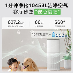 Midea 美的 灵感系列 KJ500G-F11 家用空气净化器