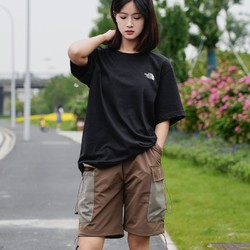 THE NORTH FACE 北面 TheNorthFace北面24夏男女同款运动经典基础款棉短袖T恤